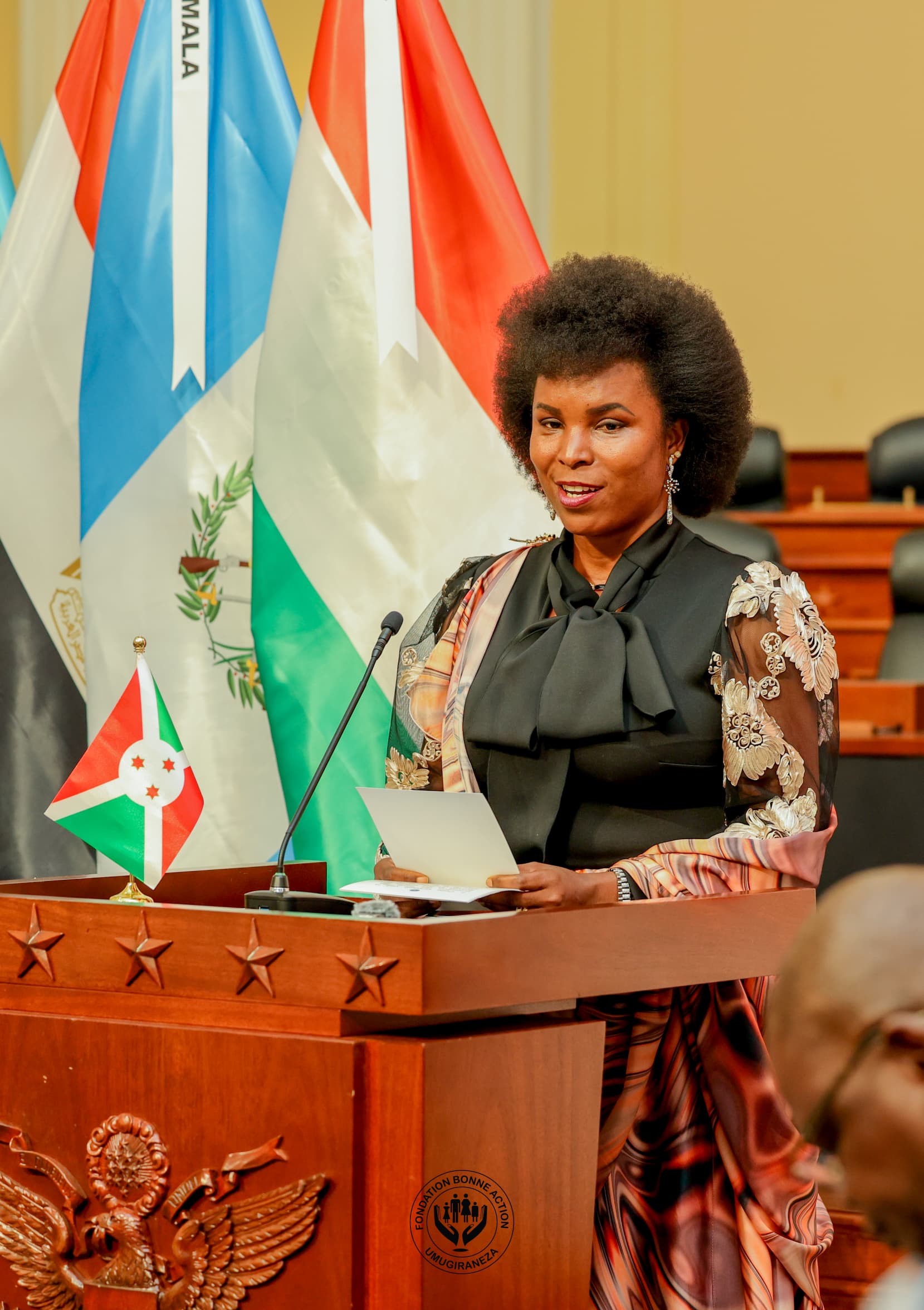 La Première Dame Prône pour la consolidation des femmes et la Protection des mœurs du Burundi.